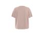 Beige T-shirt met korte mouwen, achterkant.