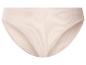 Beige damesonderbroek van geribbeld materiaal