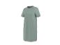Effen dames T-shirtjurk in mintgroen