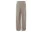 Beige broek met elastiek in de taille.