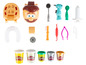 Play-Doh-set met tandartsgereedschap, inclusief 5 potjes Play-Doh.