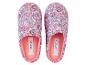Roze pantoffels van Esmara met paisley print.