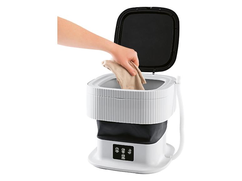 Mini wasmachine, goed wassen op de camping Mini wasmachine, goed wassen op de camping
