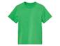 Lichtgroen t-shirt met korte mouwen.