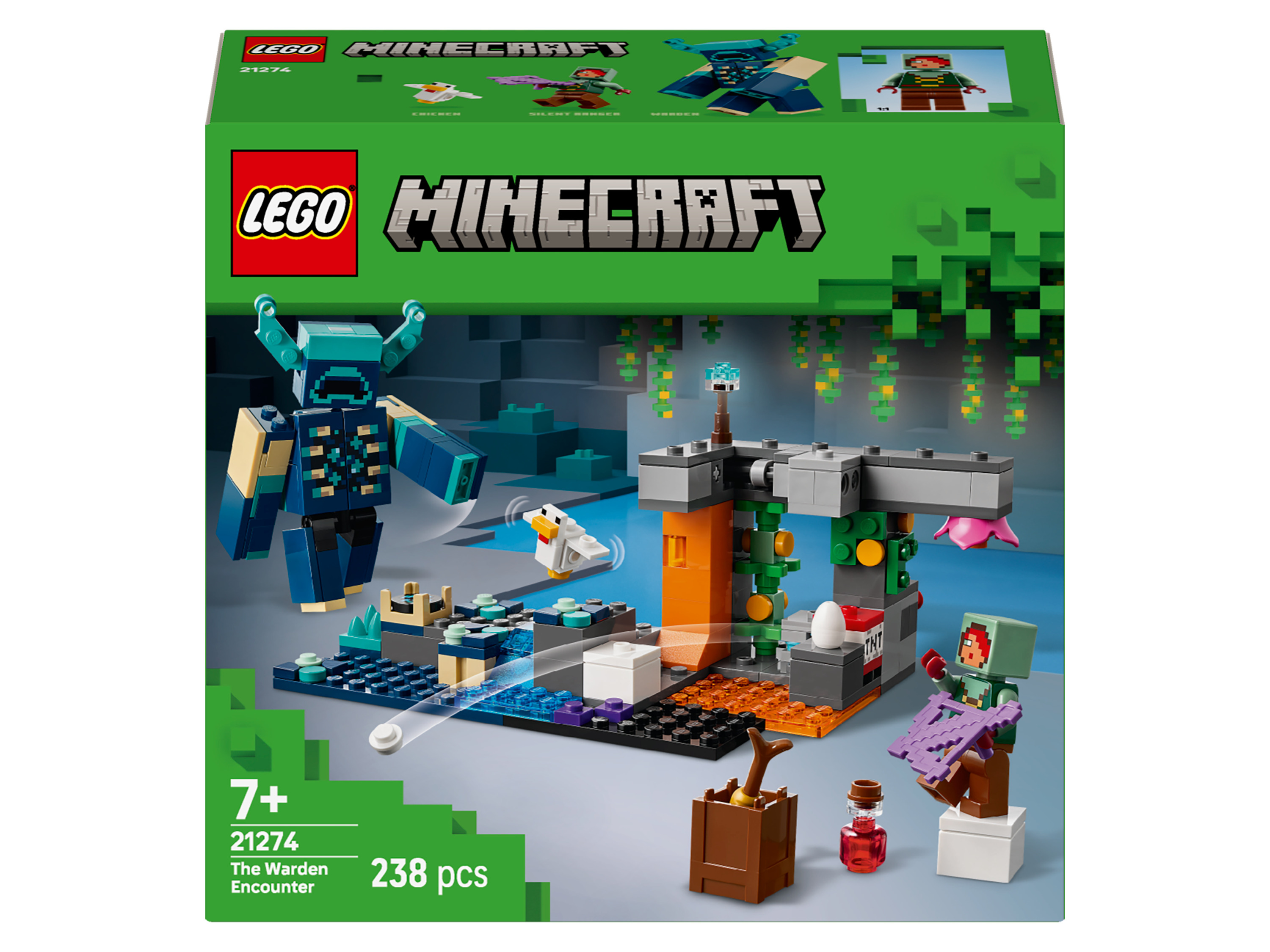 Lego Minecraft 21274 De ontmoeting met de Opzichter