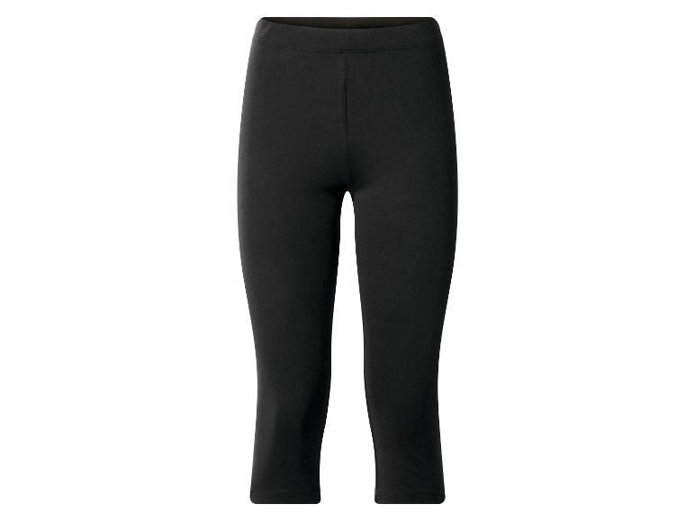 Zwarte capri broek voor dames