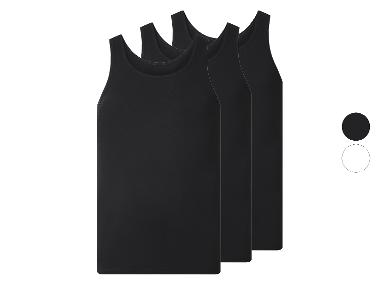 ESMARA MEN Set van 3 geribde heren hemden - Plus size