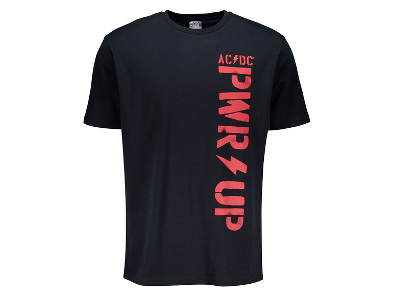 AC/DC heren T-shirt (M, Zwart 1)