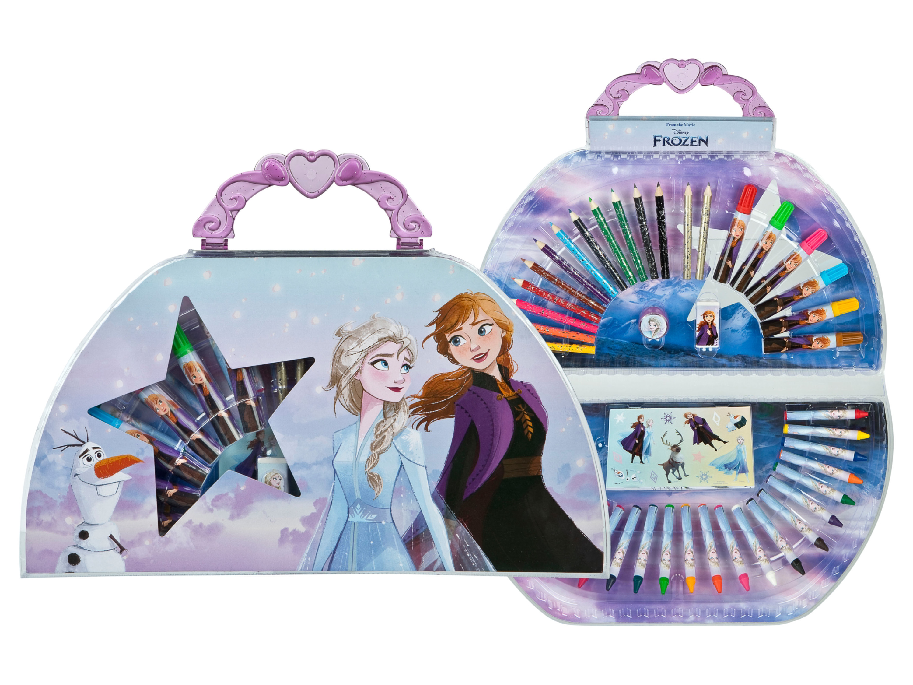 UNDERCOVER Tekenkoffer, 51-delig (Frozen) afbeelding
