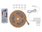 LED-stripset met afstandsbediening en accessoires.