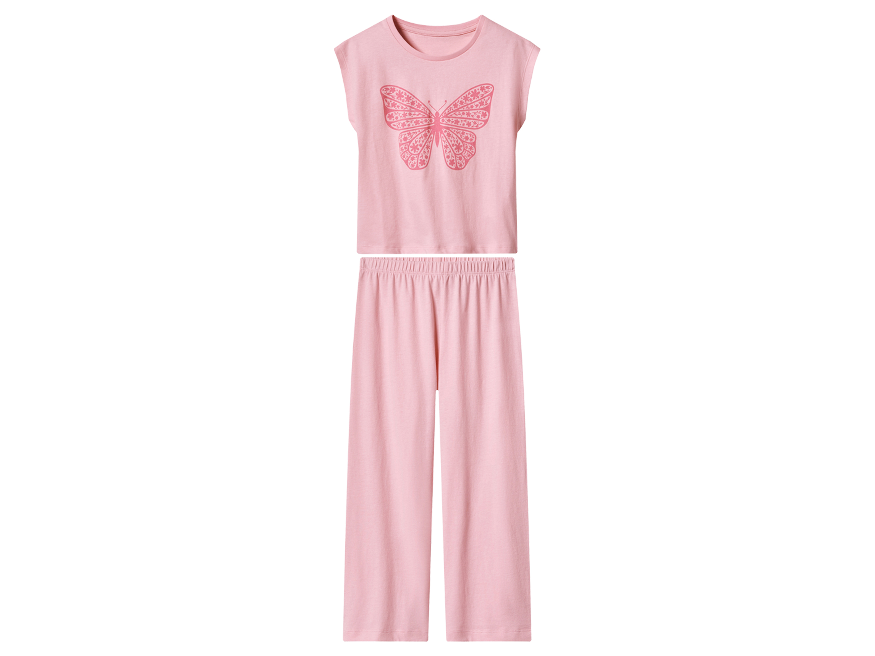 lupilu Kinder pyjama (Roze, 110/116)