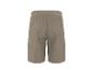 Kakikleurige sweatshorts met achterzak