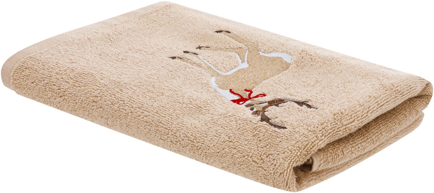 LIVARNO Gastendoekjes of handdoeken (1x, Beige)