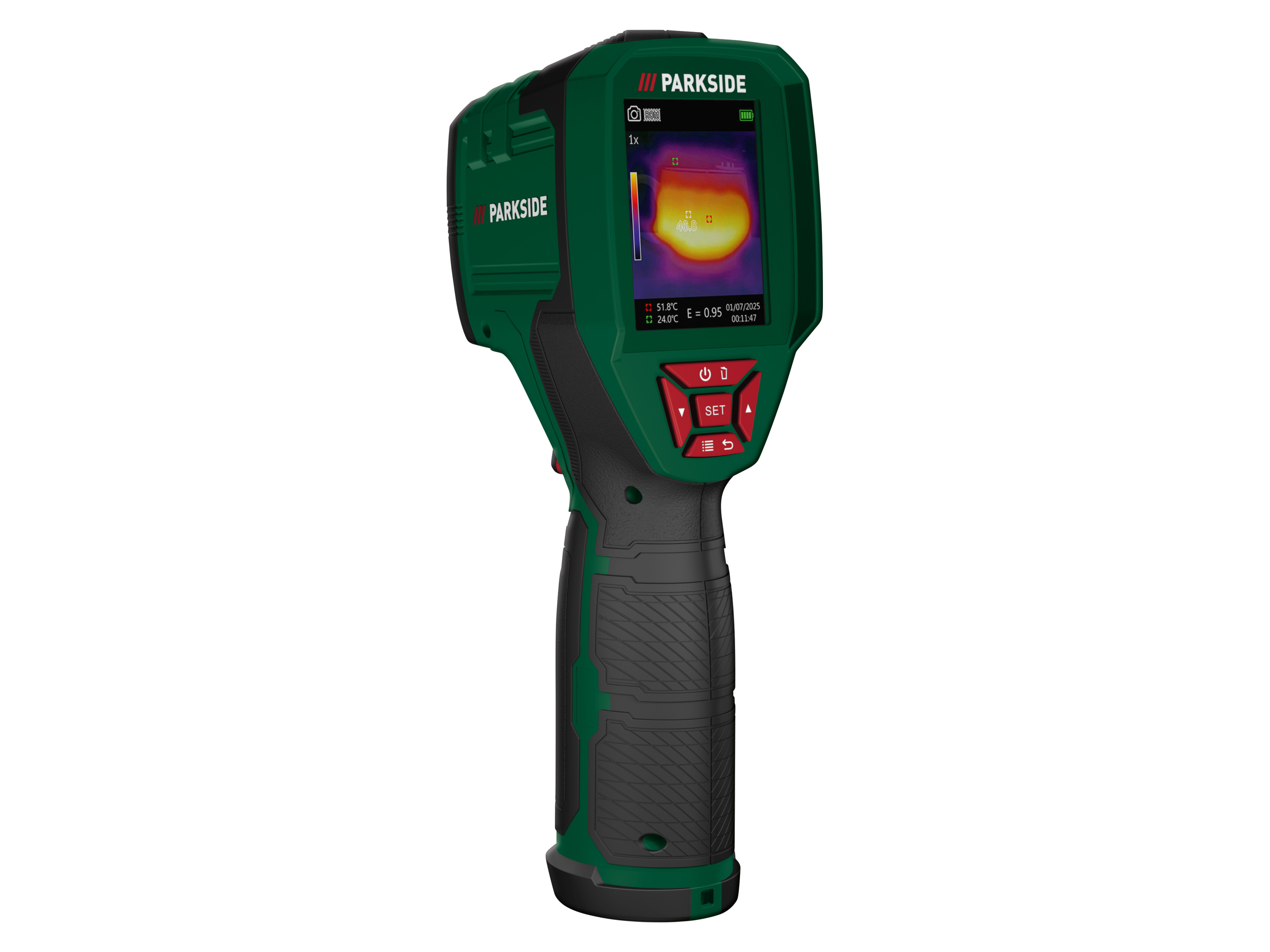 PARKSIDE Warmtebeeldcamera - infrarood thermische camera van -20 tot 1000 °C