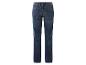 Donkerblauwe herenjeans, achterkant