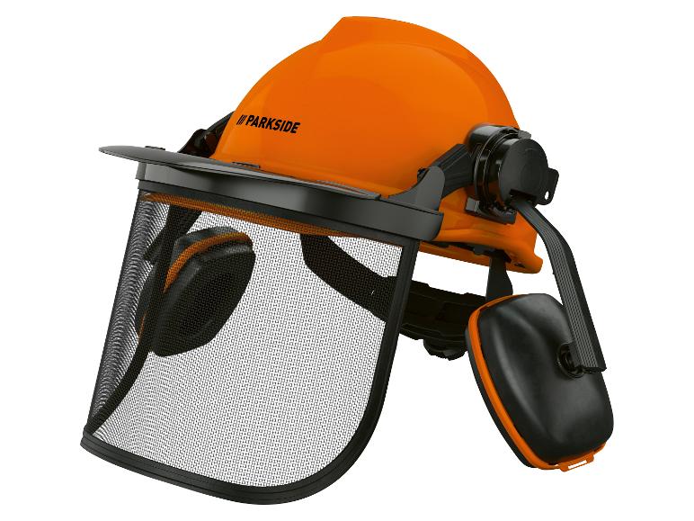 PARKSIDE veiligheidshelm met gaasvizier en gehoorbeschermers