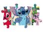 Een puzzel met Stitch, Angel en Jumba van Lilo & Stitch.