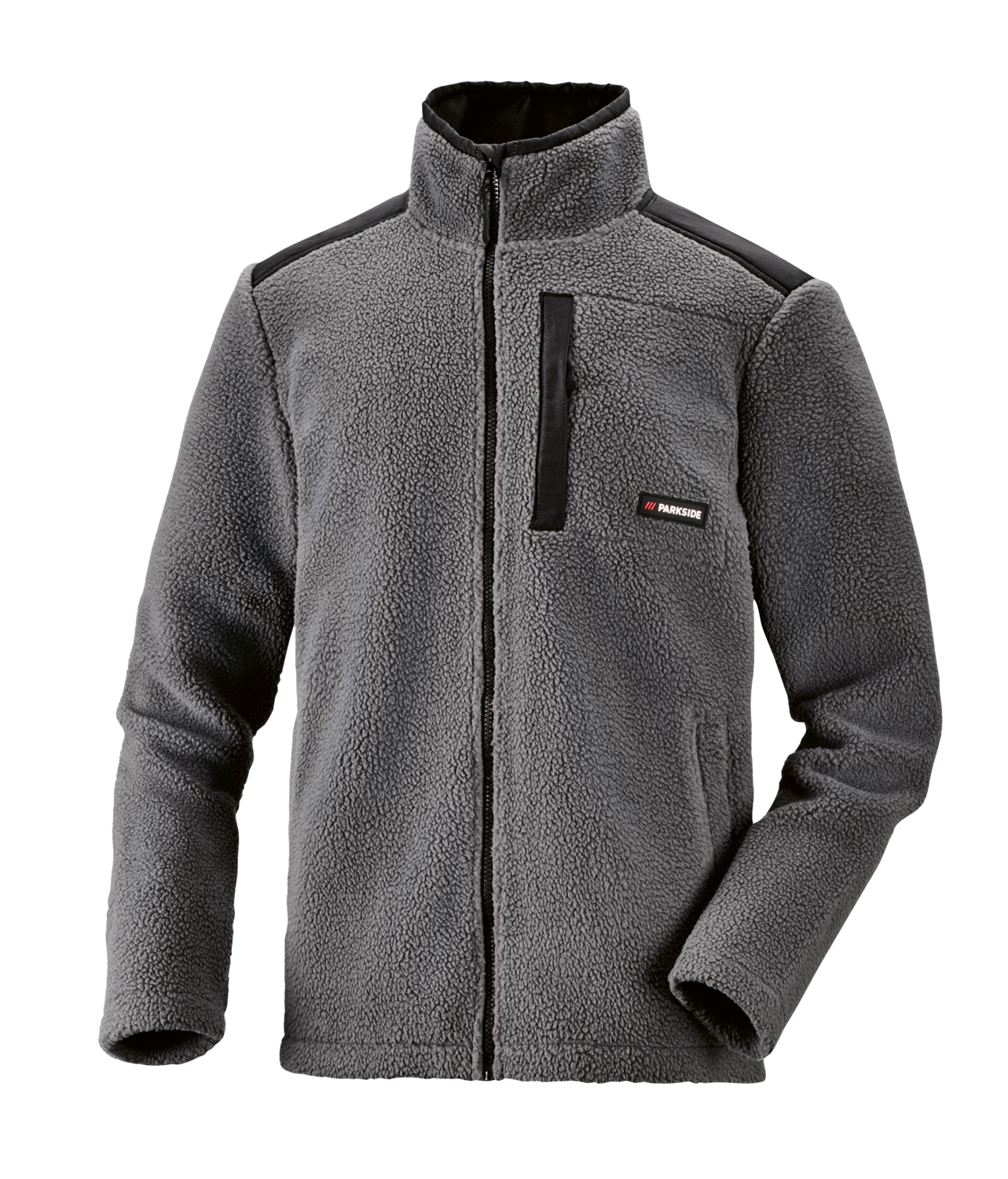 PARKSIDE Heren teddy vest (Grijs, S)