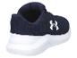 Under Armour sneakers, donkerblauw en wit.
