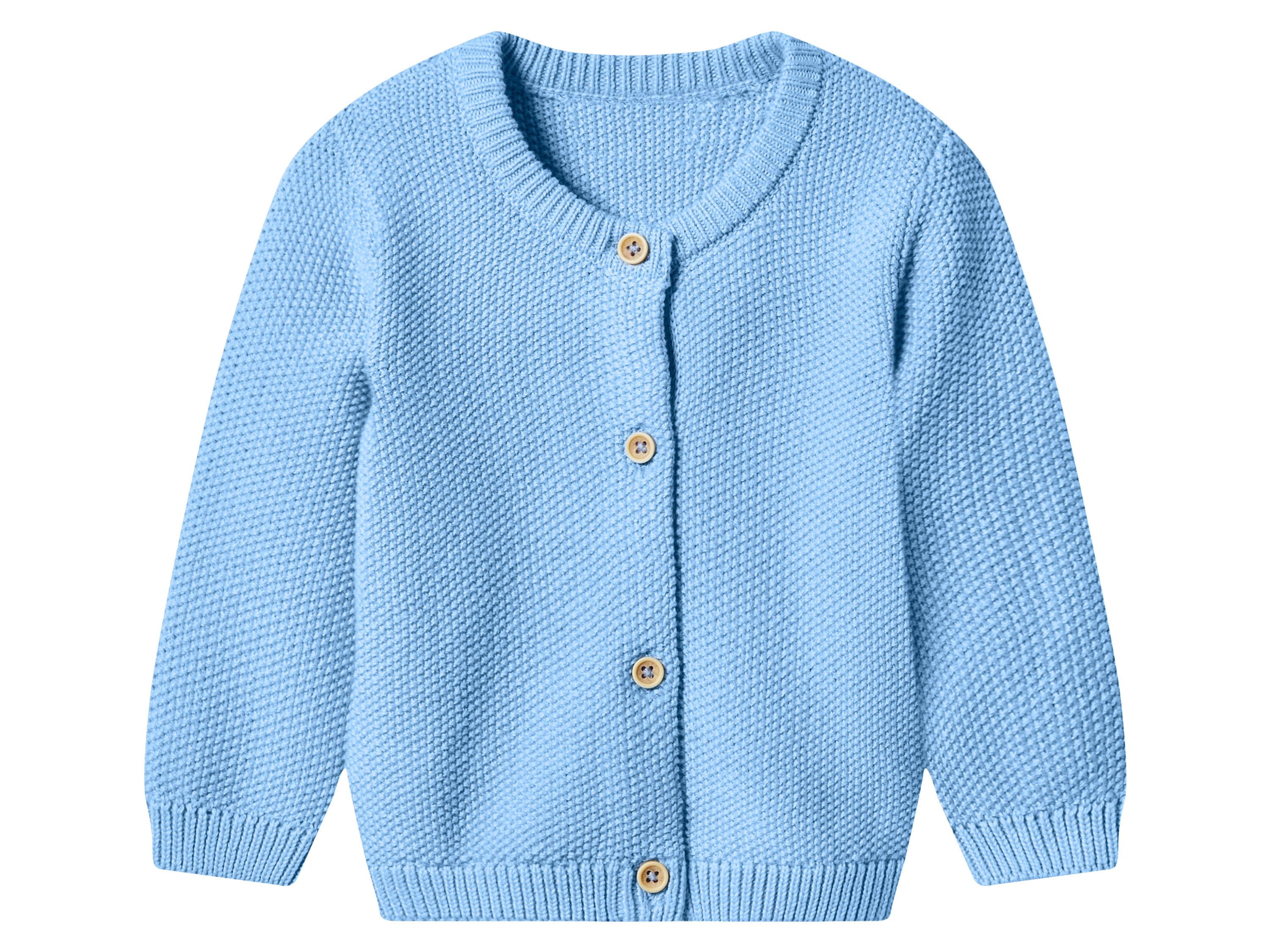 lupilu Gebreid baby vest (Blauw, 62/68)