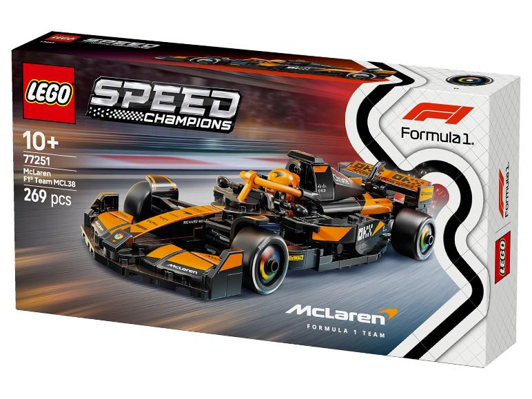 LEGO Speed Champions McLaren F1 Team MCL38 bouwset.