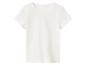 Wit T-shirt met korte mouwen