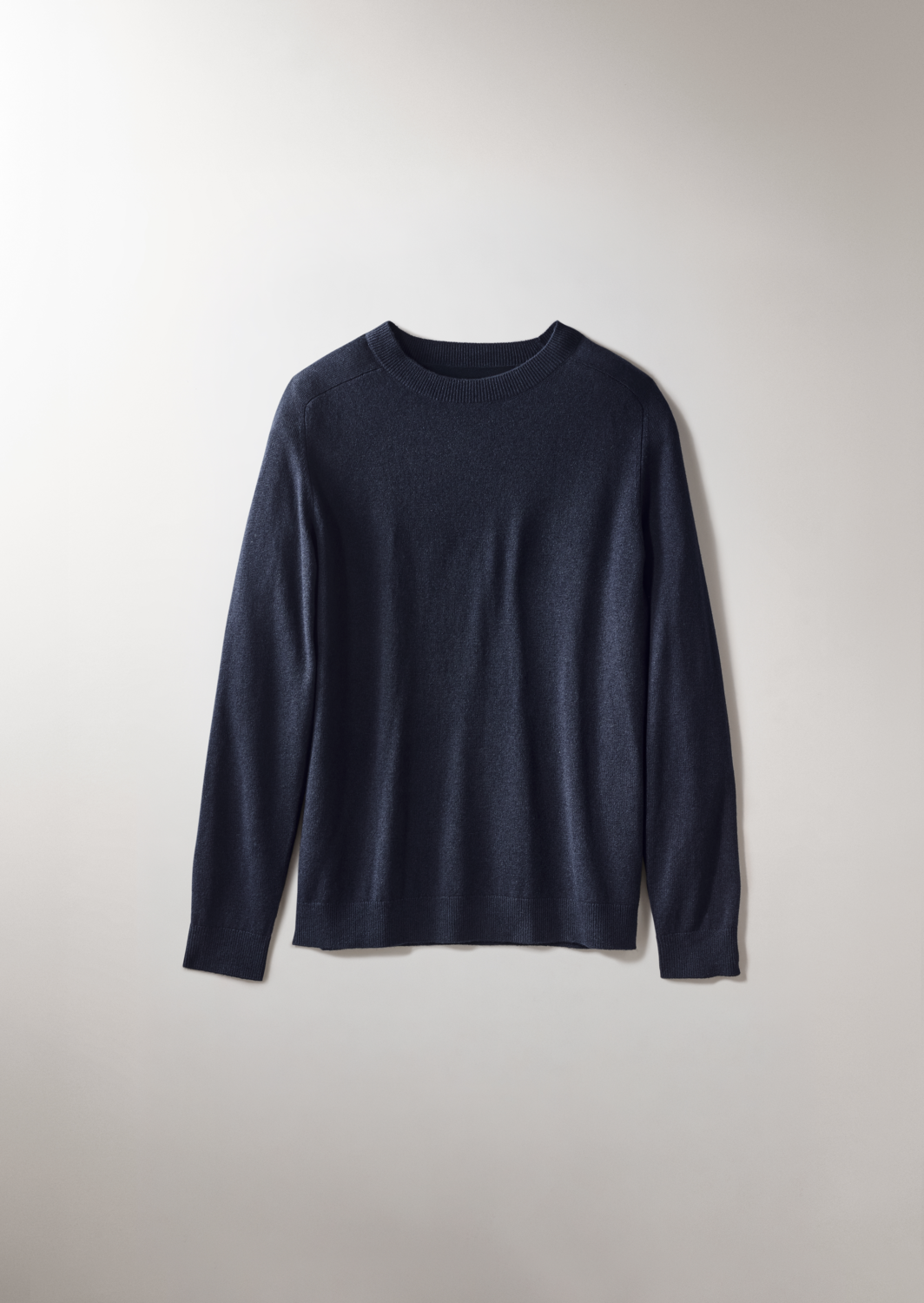 ESMARA MEN Heren trui van kasjmier-zijde-mix (Marineblauw, XL)