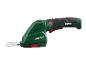 Groene en zwarte accugrastrimmer met metalen mes, model PGSA 4 D5