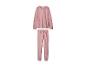 Roze tweedelige pyjama met sweatshirt en broek