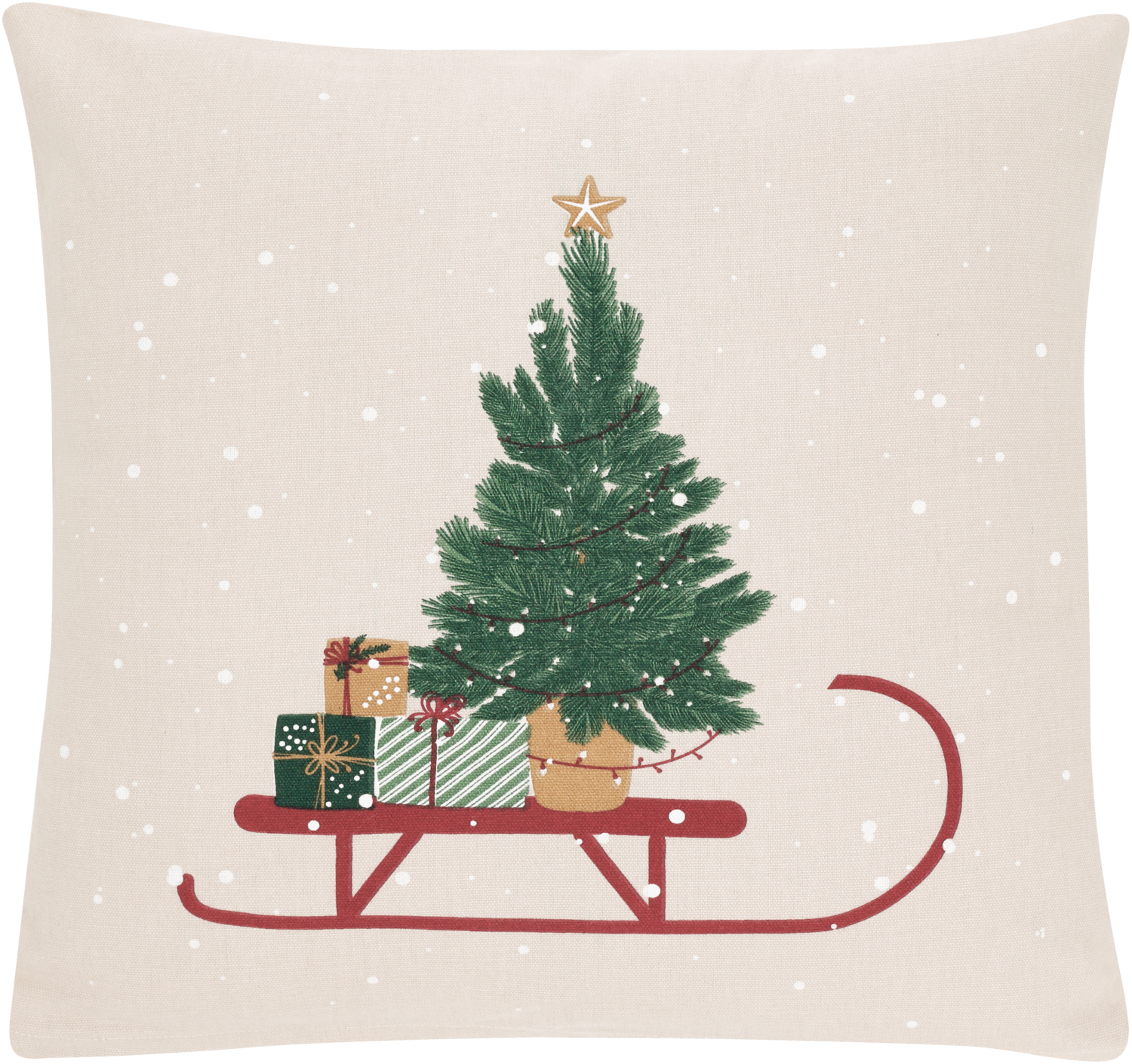 LIVARNO Kerst sierkussen, 40 x 40 cm (Slee)