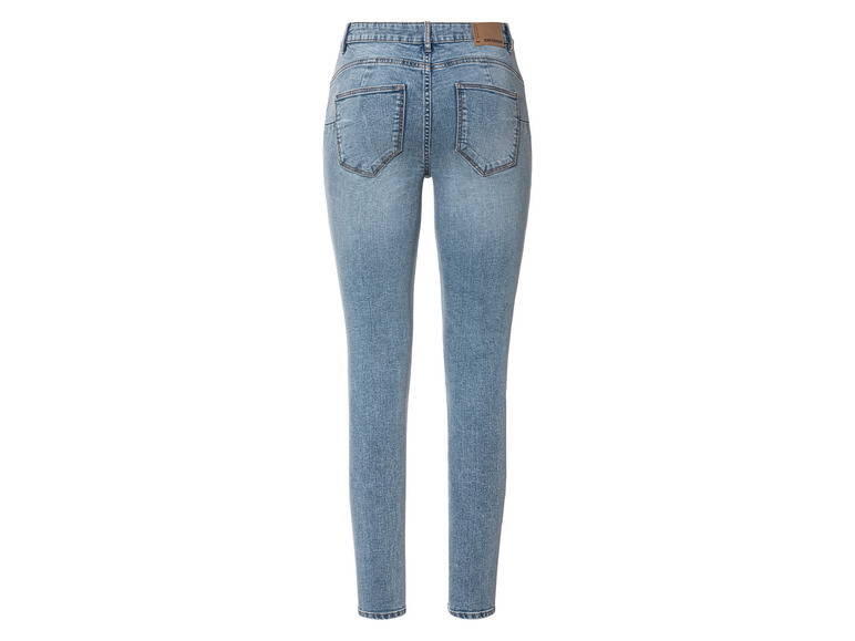 Lichtblauwe skinny jeans van Denim Department.