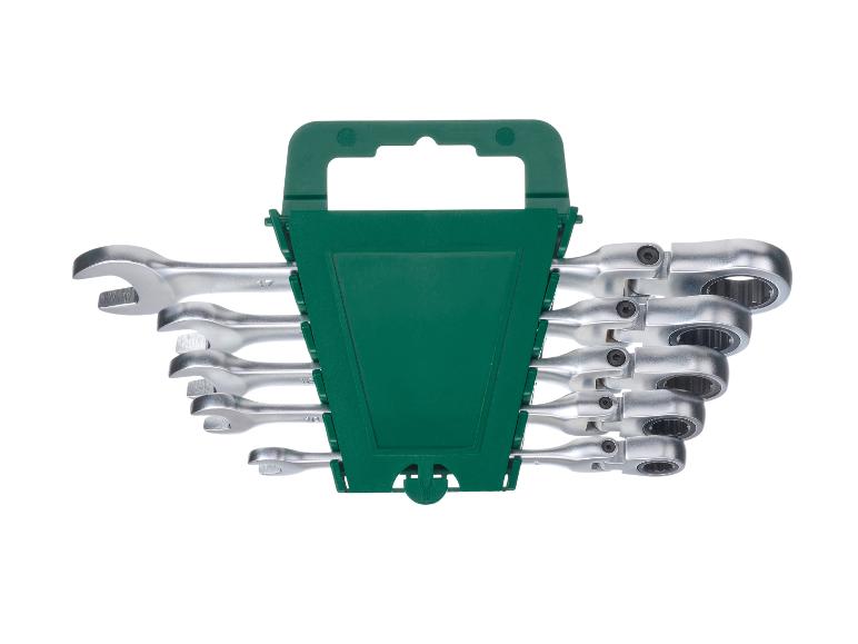 Set ratelratelsleutels in een groene houder.