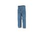 Blauwe straight-leg jeans voor heren