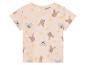 Roze baby t-shirt met koala's en kangoeroes print.