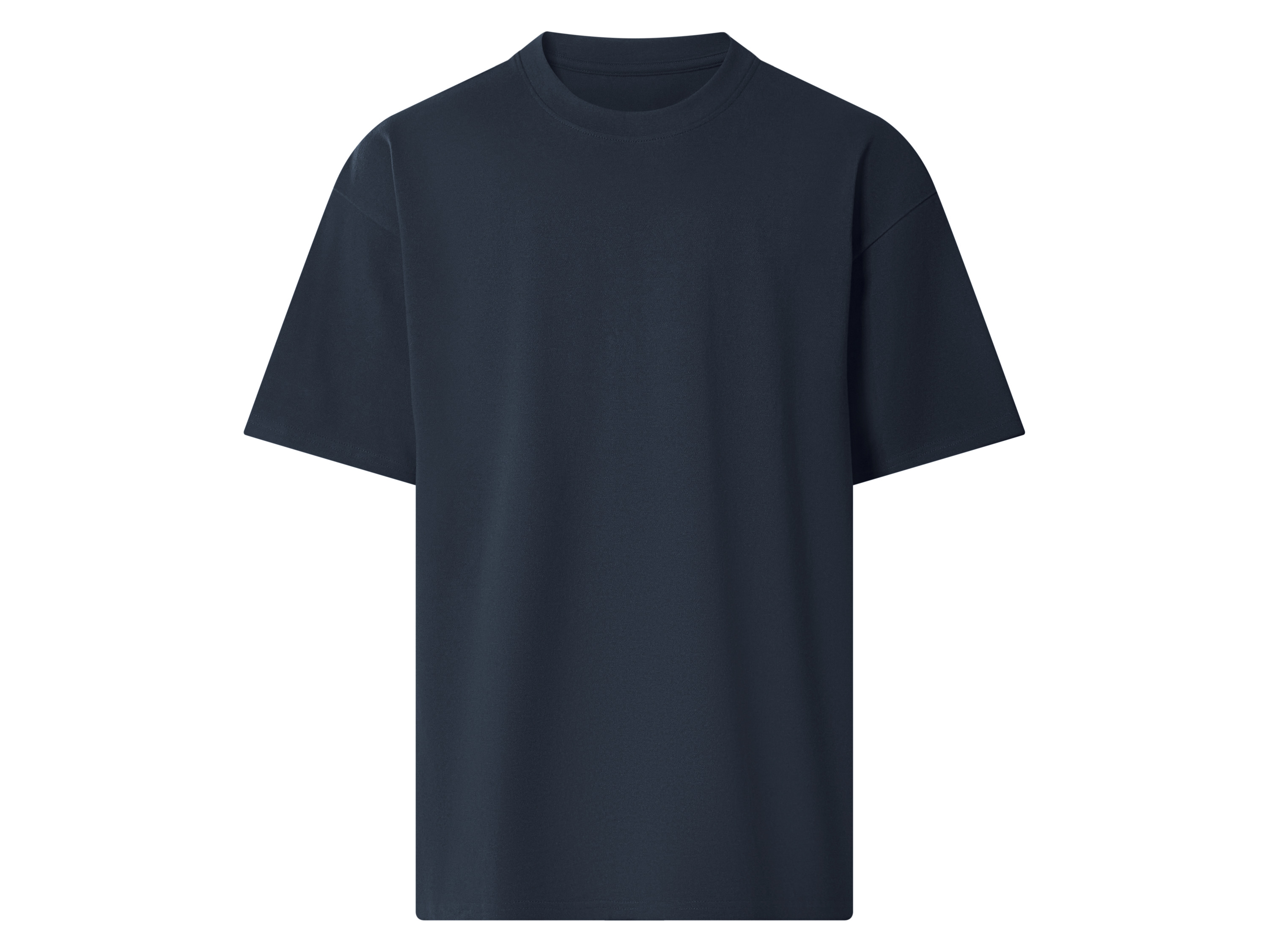 ESMARA MEN Heren T-shirt (Marineblauw, XL)