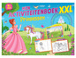 Een boek met activiteiten voor meisjes met prinsessen en eenhoorns.