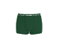 Donkergroene herenboxershort met elastische tailleband