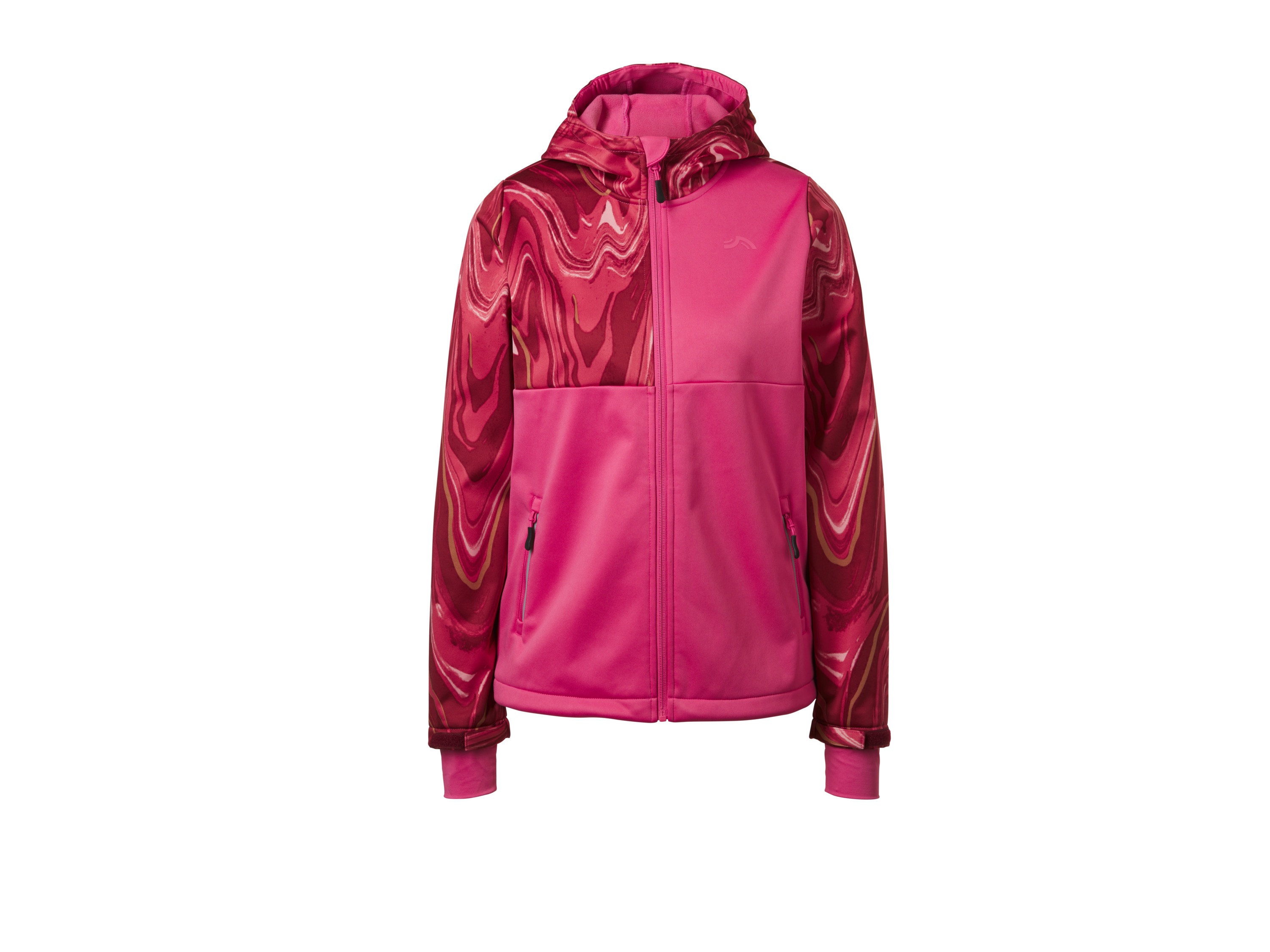 CRIVIT Kinder softshell jas (Roze/print, 158/164)