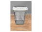 TroNic papierversnipper met metalen afvalbak.