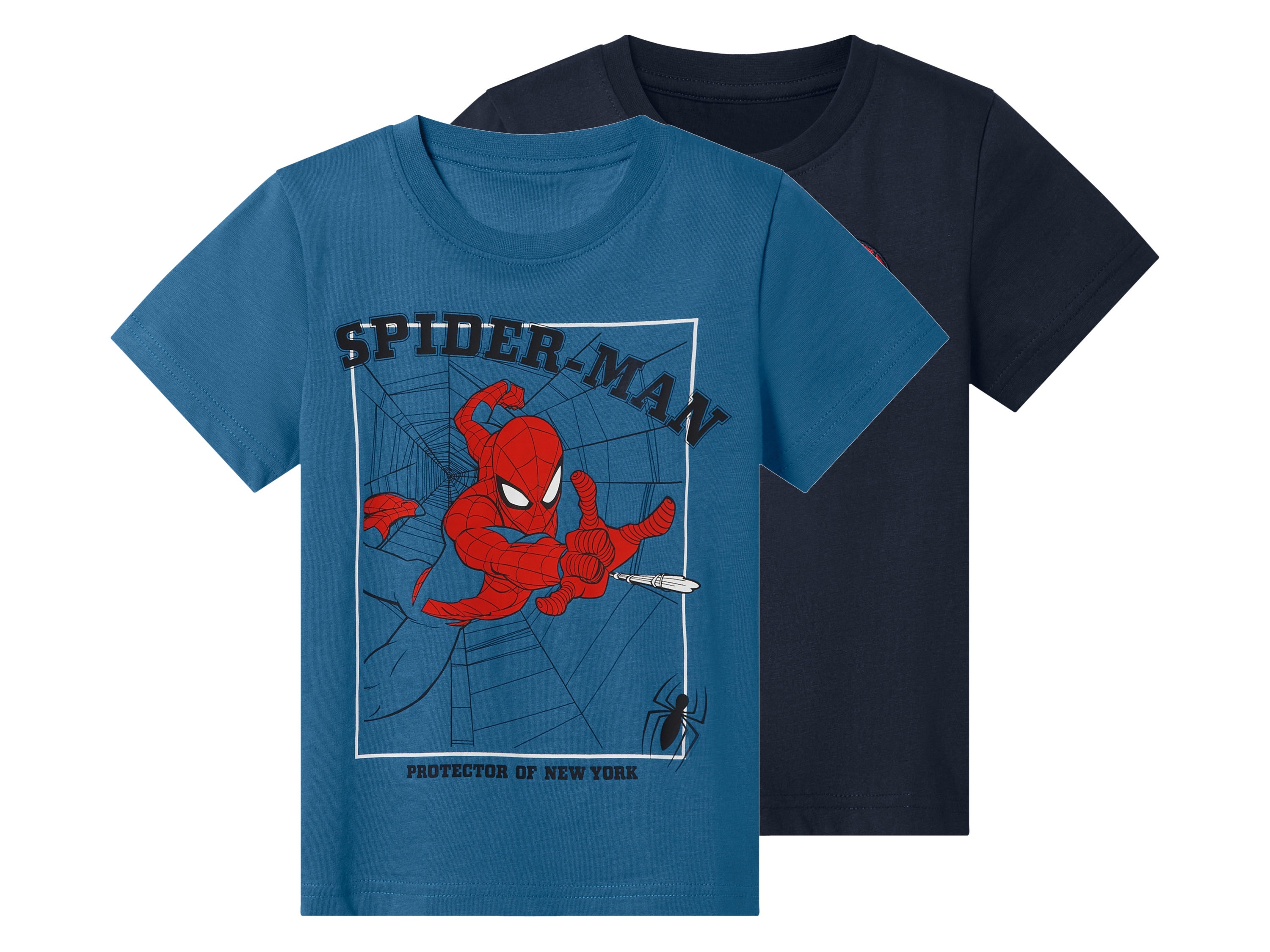 Set van 2 kinder T-shirts (Spiderman, 98/104)