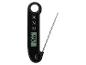 Grill Meister digitale vleesthermometer met display en opvouwbare sonde.