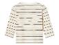 Wit gestreept longsleeve shirt voor baby's
