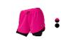 Crivit roze shorts met ingebouwde onderbroek.