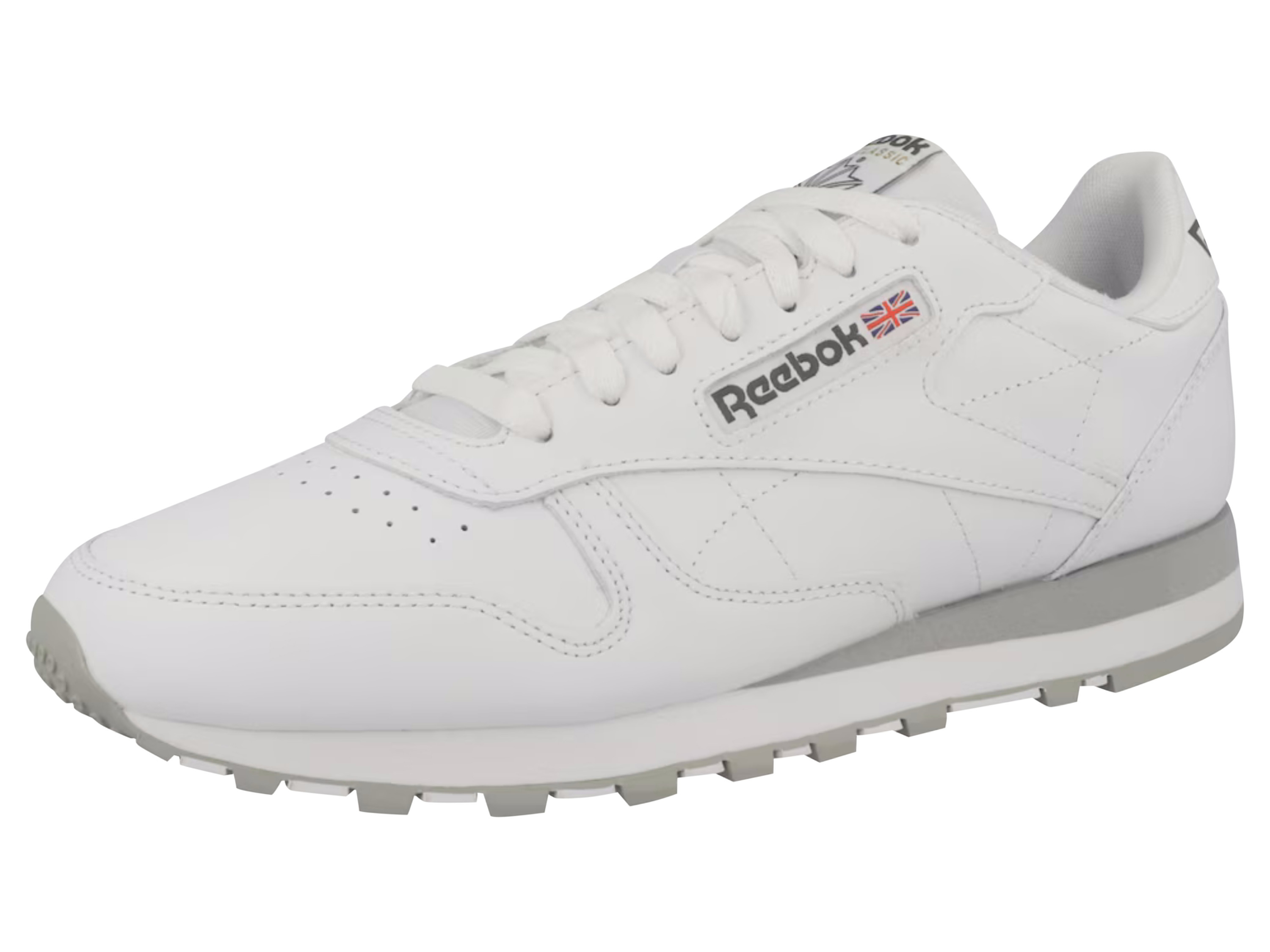 REEBOK Classic sneakers - leer - unisex (Wit, 38,5) afbeelding