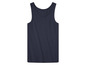 Een donkerblauw tanktop