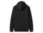 Zwarte hoodie, achterkant.