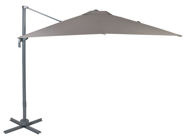 Ga naar volledige schermweergave: LIVARNO home Zwevende aluminium parasol - afbeelding 1