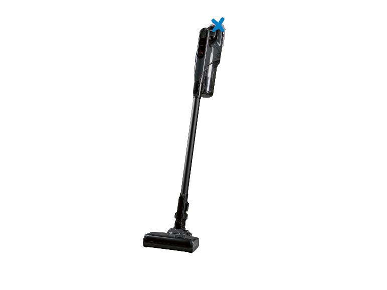 Draadloze handstofzuiger, modern en elegant design.