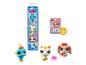 Littlest Pet Shop speelset met drie dierenfiguren en accessoires.