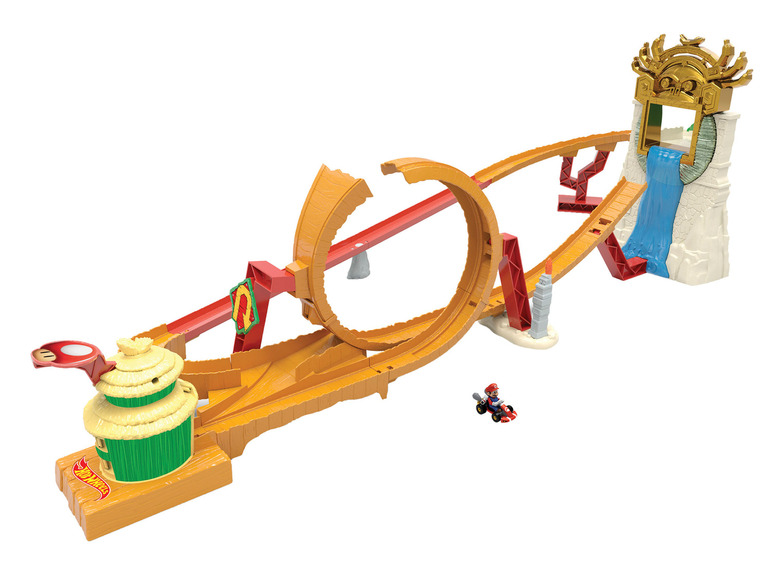 Ga naar volledige schermweergave: Hot Wheels Trackset Mario Kart circuit - afbeelding 5